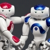 Kinderen met autisme oefenen op zorgrobot Zora Kinderen met autisme oefenen op zorgrobot Zora