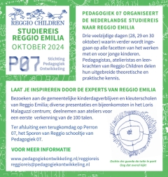 Studiereis naar Reggio in oktober
