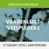 27 maart 2025 | Middagsymposium Vragenlijst Veelplegers